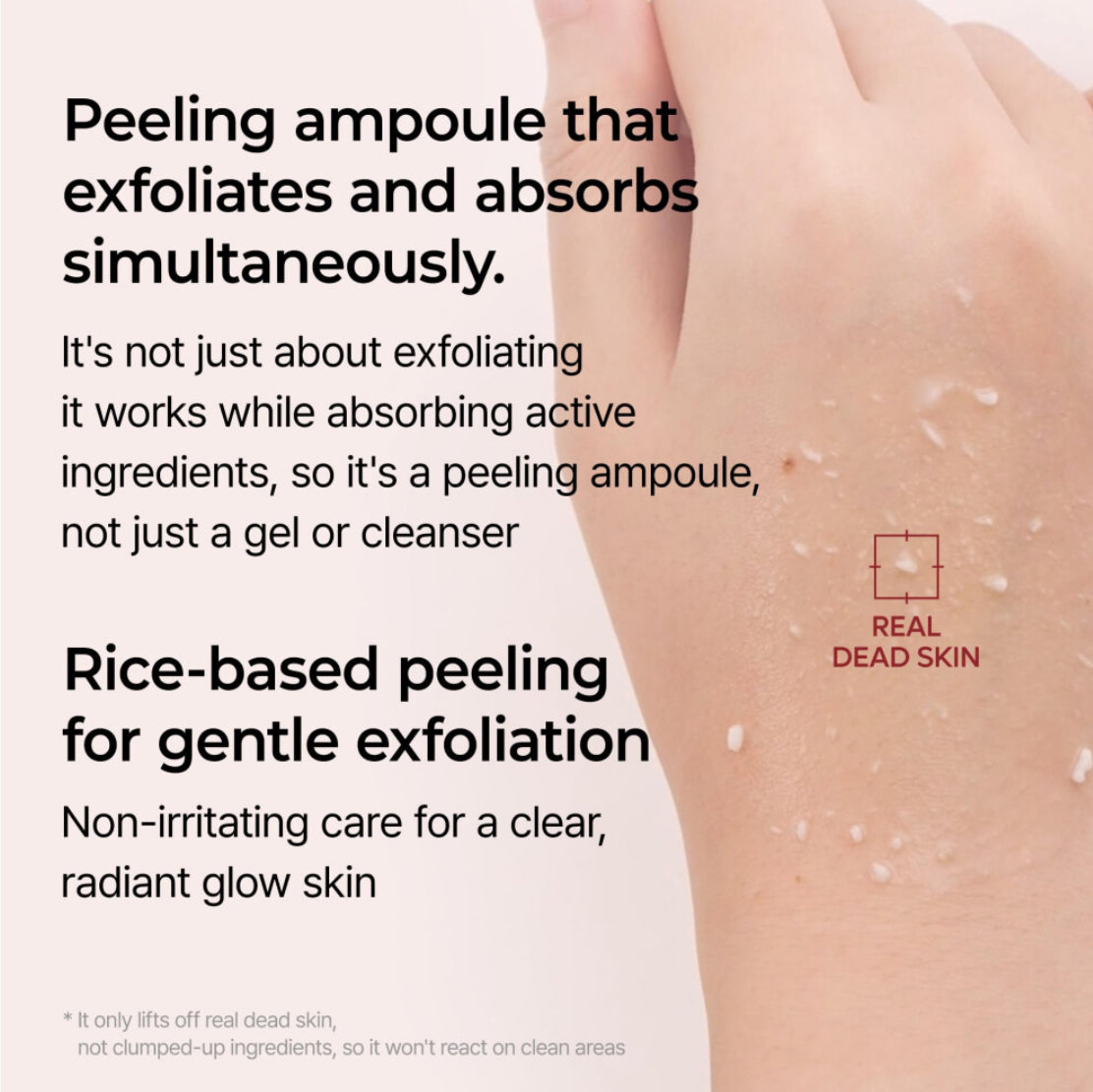 Dr. Melaxin – White Rice Exfoliating Peel Shot